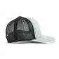 DeZavala Texas - Trucker Hat - Heather Gray/Black