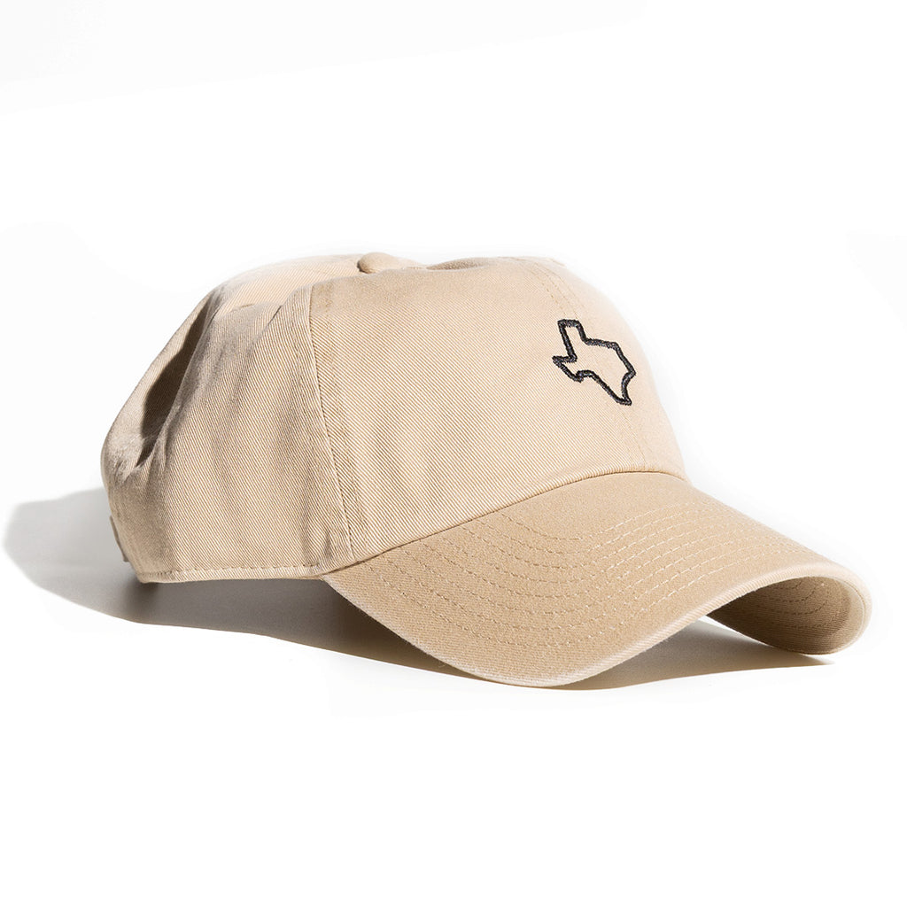 Texas State Outline - Ball Cap