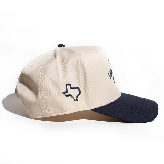 The Lone Star State - Ball Cap - Natural/Navy