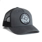 Born and Raised  - Trucker Hat - Charcoal