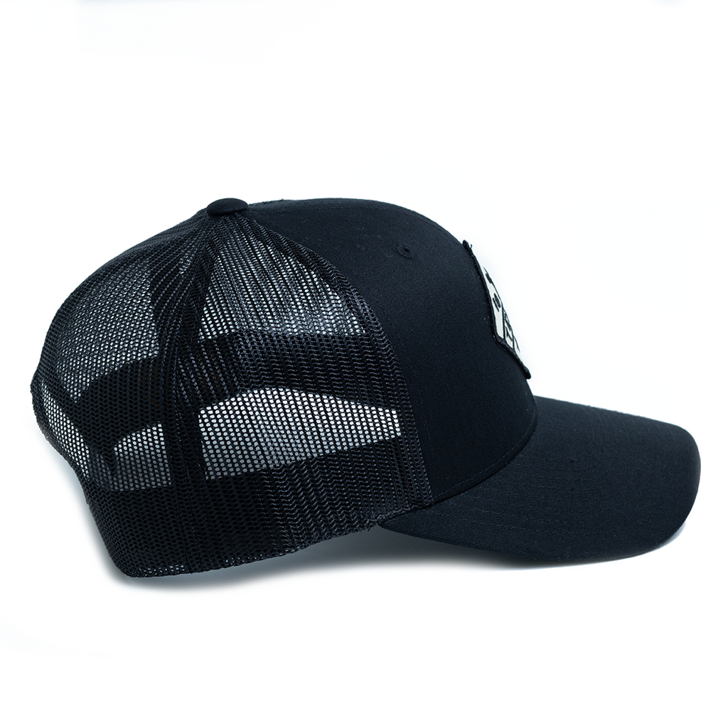 Texas Cactus 1836 - Trucker Hat - Black
