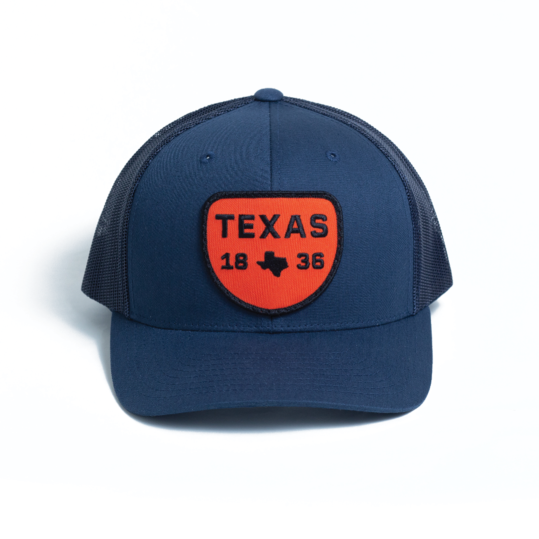 Texas 1836 - Trucker Hat - Navy