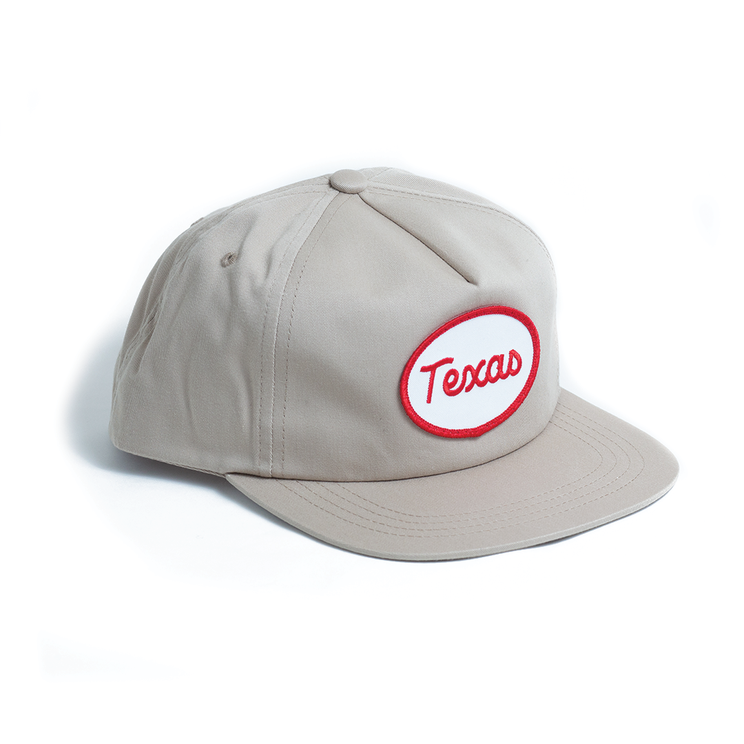 Texas Snapback Texas Oval - SnapBack - Khaki – TX Caps