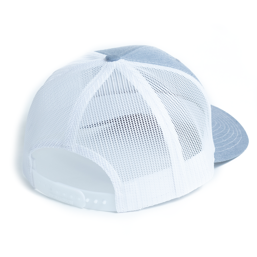 TEXAS - Heather Gray/White - Trucker Hat