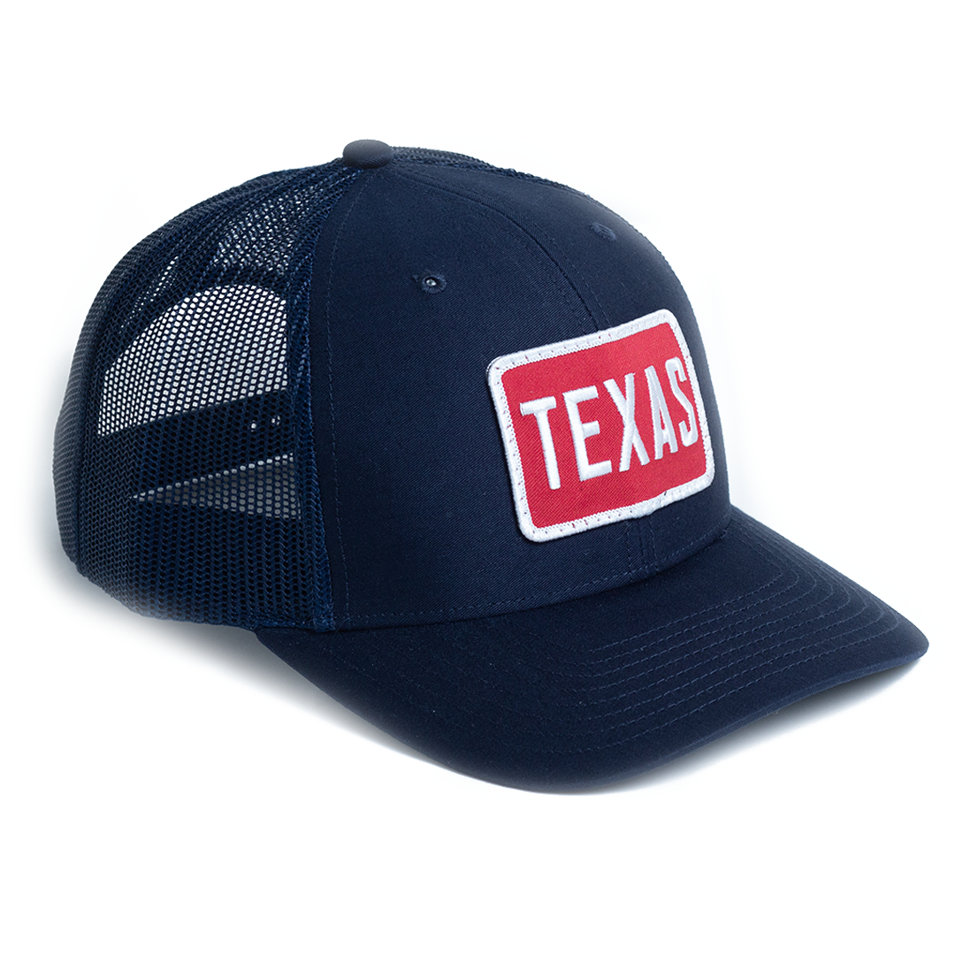 TEX. - Heather Gray/Black - Trucker Hat | Texas Hats – TX Caps