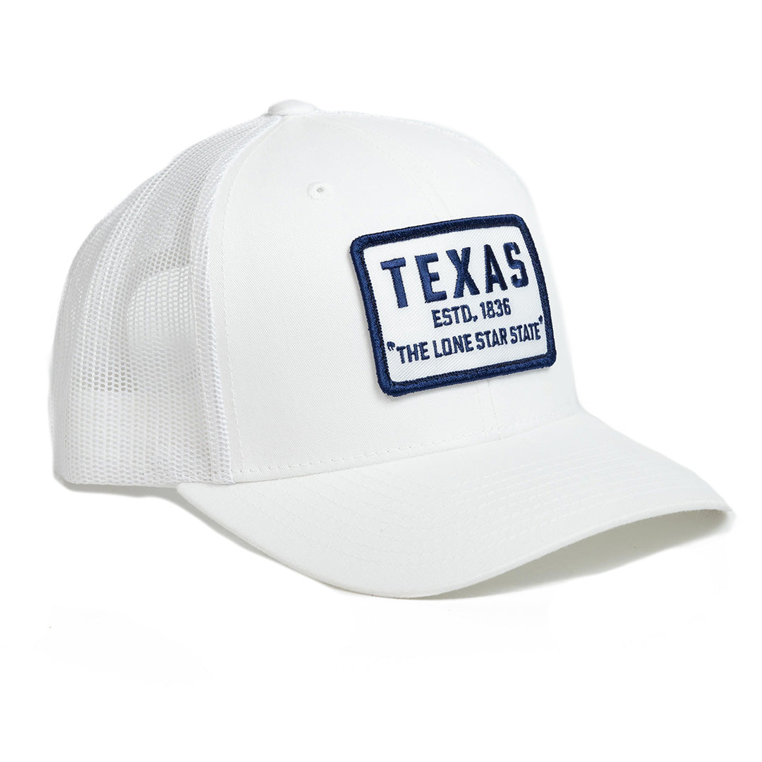 Texas 1836 - Trucker Hat - Khaki | Texas Hat – TX Caps