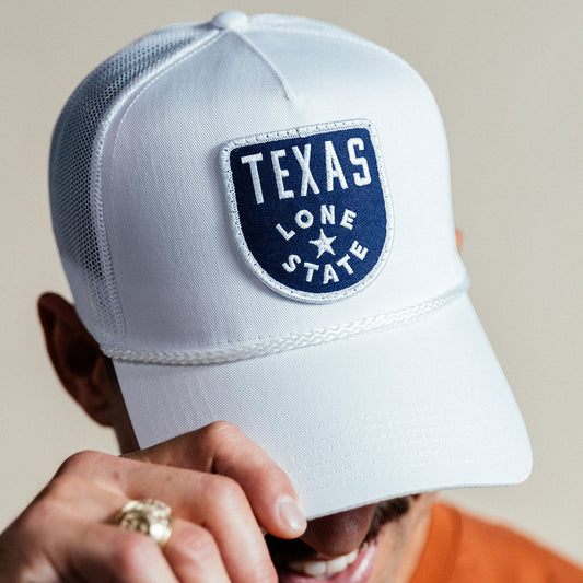 Texas Lone Star State  - Braid Trucker Hat
