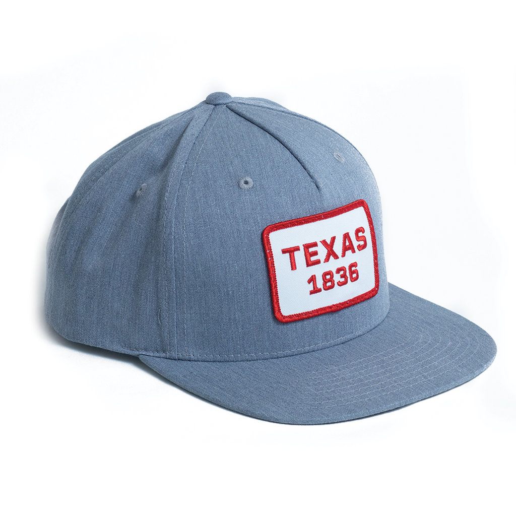 Texas Snapback Texas 1836 - Snapback - Heather Gray – TX Caps