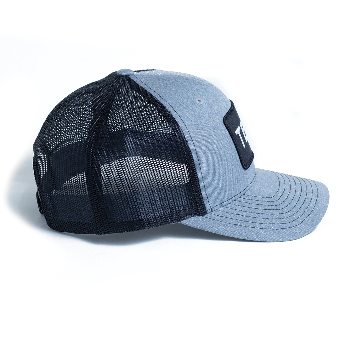 TEX. - Heather Gray/Black - Trucker Hat