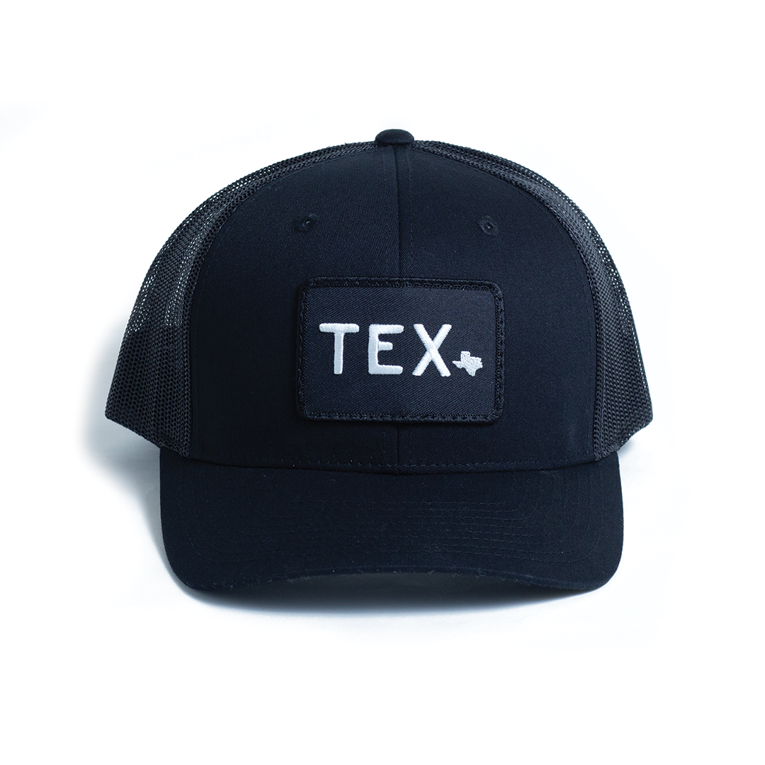 TEX. - Black - Trucker Hat