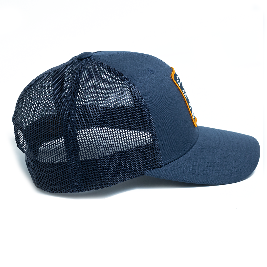 Texas 1836 - Trucker Hat - Charcoal | Texas Hat