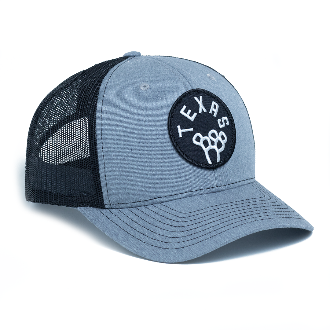 Texas Pear Cactus - Heather Gray/Black - Trucker Hat