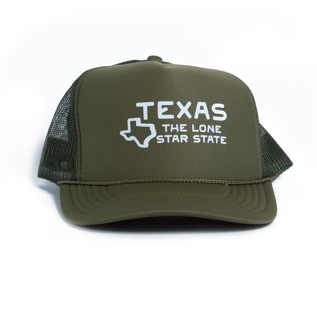 Texas State Lone Star - Foam Cap