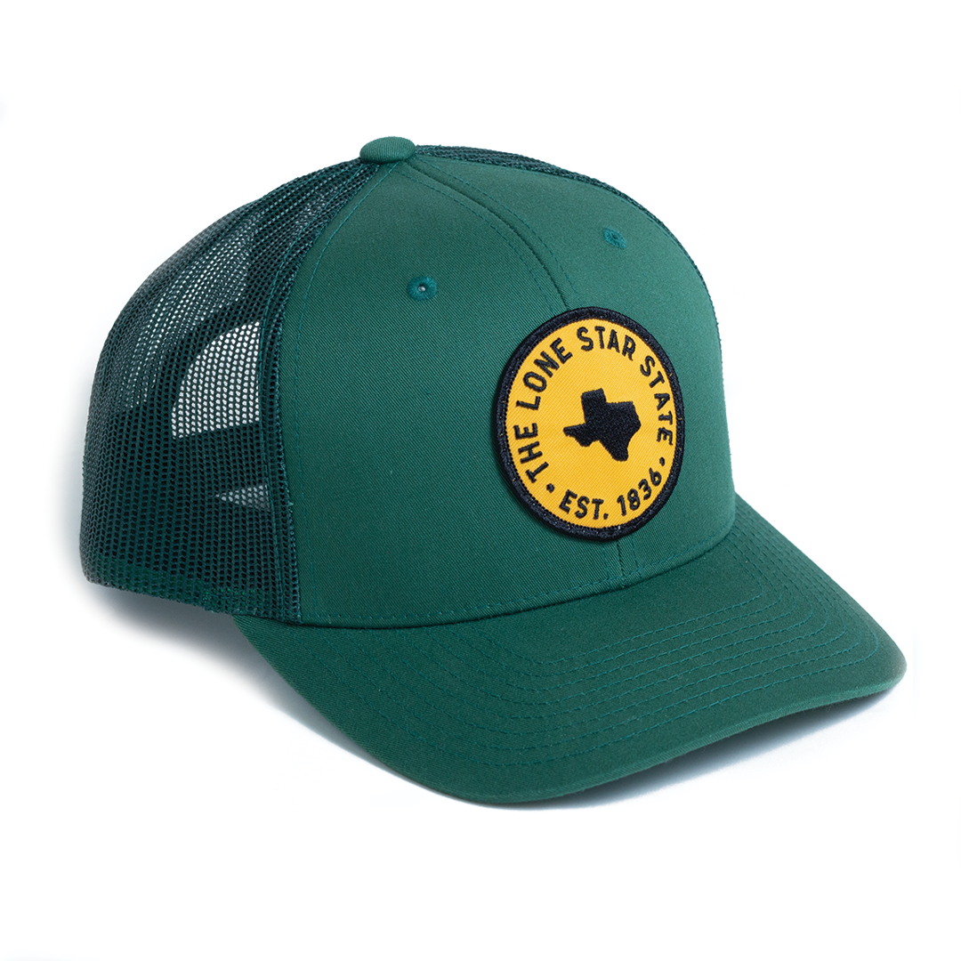 The Lone Star State - Trucker Hat - Evergreen