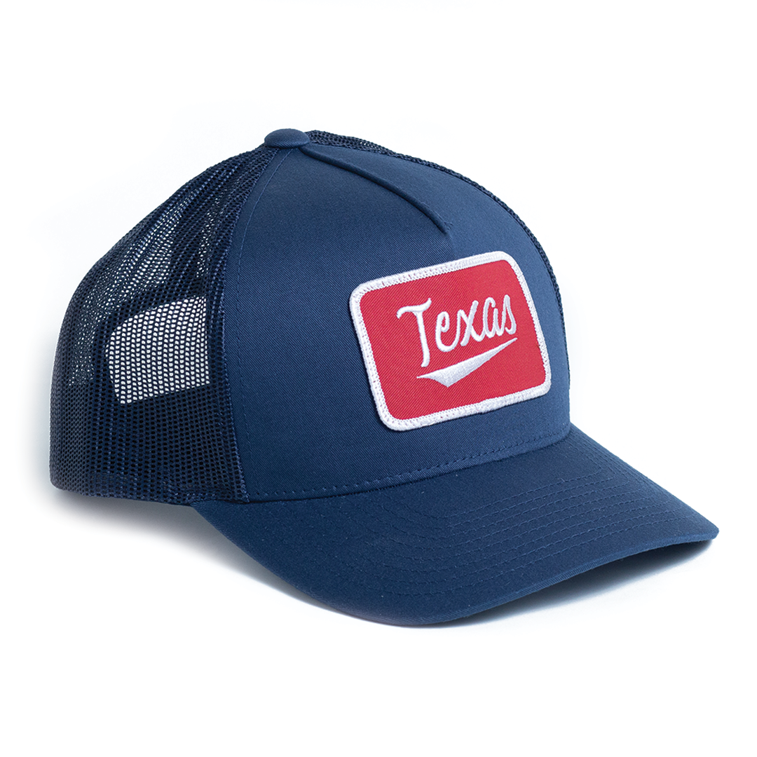 Texas Retro - Trucker Hat - Navy