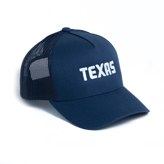 Texas Vintage - Trucker Hat - Navy