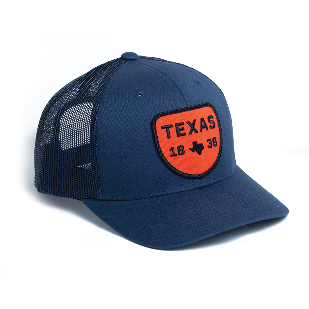 Texas 1836 - Trucker Hat - Navy