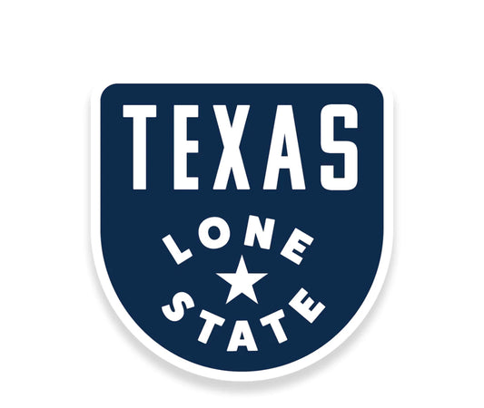 Texas Lone Star State Sticker