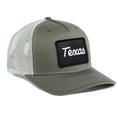 Explore League | Heather Gray Black Trucker Cap 511  | Blue PVC Patch